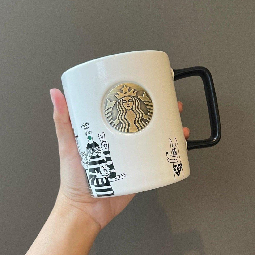 Starbucks x Lala Company Bronze Siren Logo 16oz Mug Cup